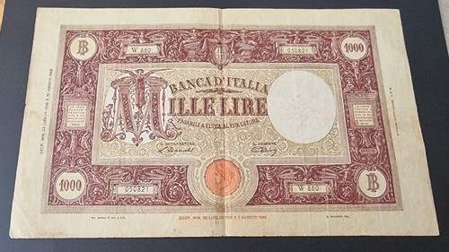 Mille 1000 lire barbetti - mille,