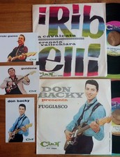 CELENTANO  1962 1* Clan RIBELLI & DON BACKY MAI SUONATI , nuovi di Magazzino 