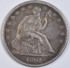 MEZZO DOLLARO LIBERTY 1861