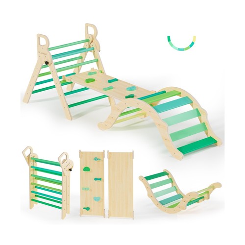 Bluewood pikler triangolo - pikler, set