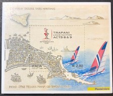 Italia Italy 2006 FOGLIETTO TRAPANI LOUIS VITTON ACTS 8 & 9 nuovo ** fra.038 bis