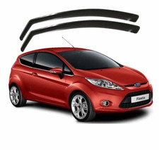 DEFLETTORI ARIA PER FORD FIESTA VI 3 PORTE DAL 2008 AL 2016 ANTIVENTO ANTIPIOGGI