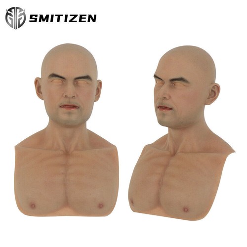Copricapo maschera umana