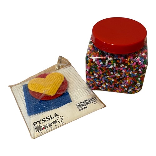 Perline tavole ikea pyssla - e,