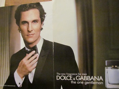 Matthew mcconaughey dolce - mcconaughey,,