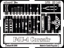 Eduard Accessories: F4U-4 Corsair in 1:72 [7250140]