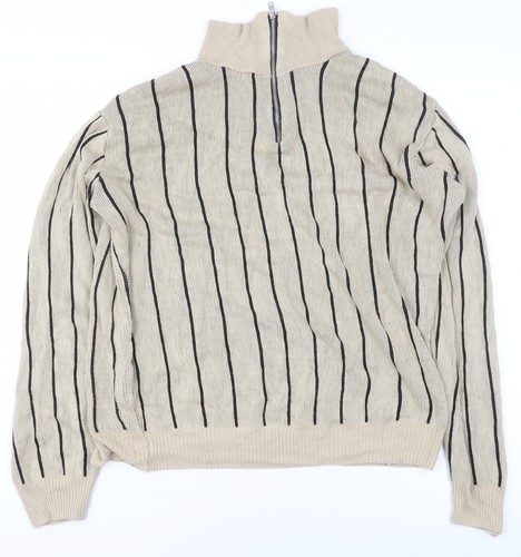 Boohooman felpa uomo beige - felpa, a