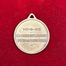 435 - Medaglia commemorativa partigiana "Gloria ai caduti per la Libertà" -