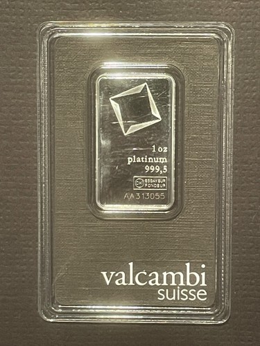 Oncia valcambi platinum - un'oncia,