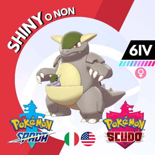 Kangaskhan shiny non iv - shiny,