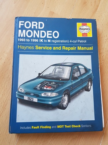Ford mondeo haynes workshop - ford,