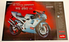 ADVERTISING PUBBLICITA' APRILIA RS 250 STIAMO CERCANDO UN NUOVO CAMPIONE