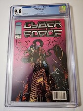 CYBER FORCE 8 CGC rara edicola