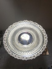 Vassoio Diametro 27 argento 800 anni 50/60 lavorazione Fiorentina gr. 285