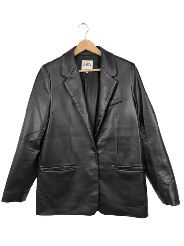Zara cappotto ecopelle - zara, in