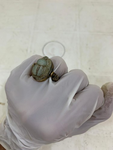 Raro anello egizio antico