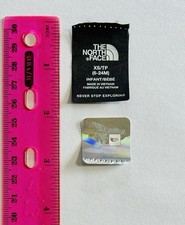 Targhetta North Face cucita