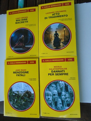 Nuovi gialli mondadori lotto - nuovi,