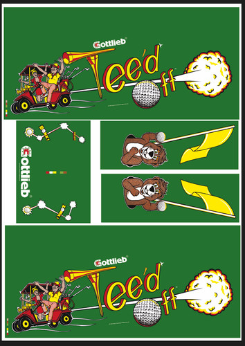 Kit completo decals cabinet - kit,
