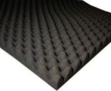 Pannello Spugna Fonoassorbente Insonorizzante Adesivo Bugnato piramidale 50x100