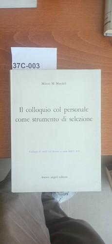 Mandell colloquio col - il,