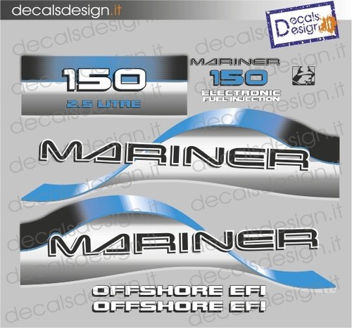 Adesivi motore marino