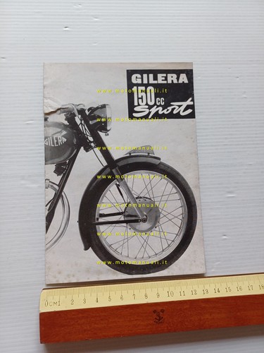 Gilera 150 sport 1952 - 150, depliant
