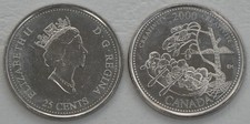 Canada 25 Cents Moneta