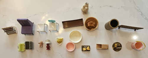 Mobili per bambole vintage - ,