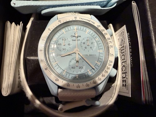 Swatch omega moonswatch - x,