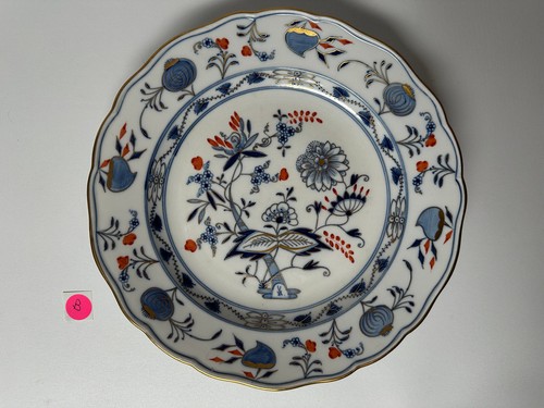 Meissen piatto cipolla - piatto, blu