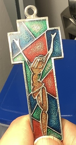 Vecchio crocifisso anni 70 - vecchio,