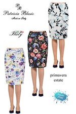 Gonna tubino fantasia leggera