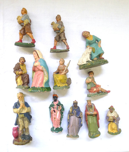 Lotto vecchie statuine - lotto,