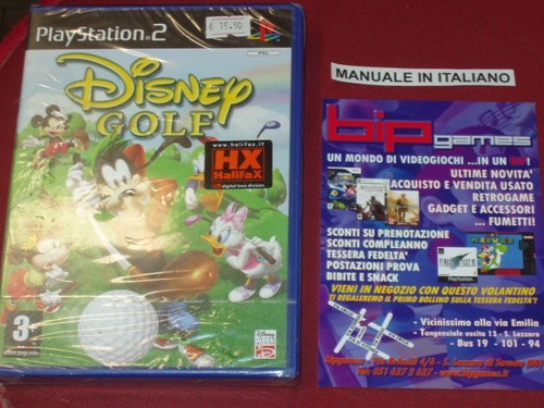 Disney golf ps2 playstation - playstation, 2