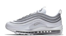 Nike Air Max 91 sneakers uomo airmax SILVER ARGENTO 38 39 40 41 42 43 44 45 46