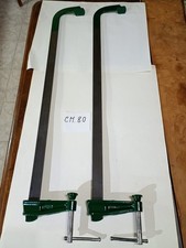 2  MORSE   STRETTOI DA FALEGNAME PROFESSIONALI MARCA IDROMEC  LUNGHE CM. 80