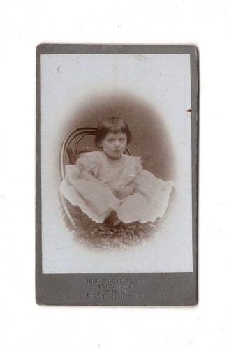 Foto cdv carina bambina - cdv,
