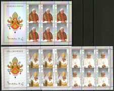 VATICANO: I 3 FOGLIETTI MNH**