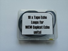10 x CrazyCaps TAPE ECHO Loop per Wem Copicat Watkins si adattano a tutte le unità 