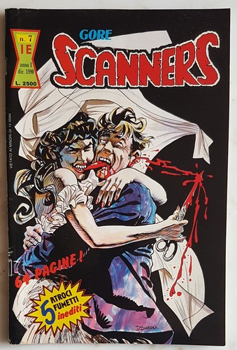 Gore scanners fumetto splatter - scanners,