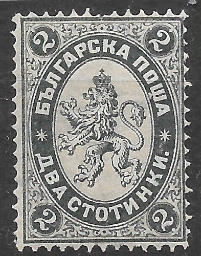 1885 bulgaria scott mlh - scott#24, og