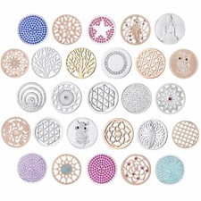 COINS COIN Moneta Collana Da Donna Collana Compatibile Con Quoins Moneda