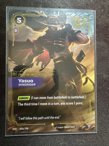 Vetrina riftbound yasuo - riftbound,