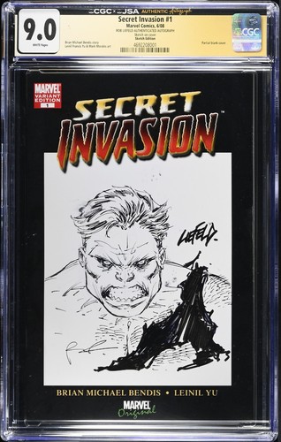 Secret invasion blank - #1, cgc