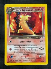 Pokemon Cards Dark Typhlosion