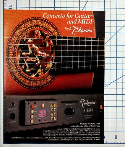 Takamine gtm midi - gtm,