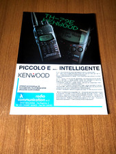 1995 KENWOOD RICETRASMETTITORE PORTATILE TH-79E BANDER TRANSCEIVER VINTAGE AD