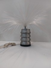 Lampade Space Age In Acciaio E Fibra Ottica