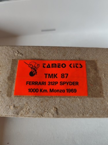 Kit tameo ferrari 312p - kit,